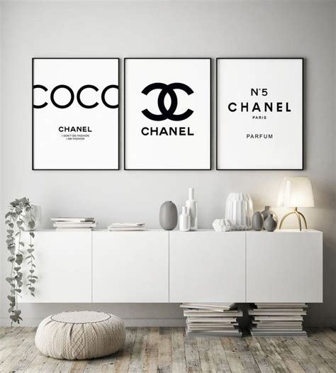 coco chanel prints australia|Chanel prints set of 3.